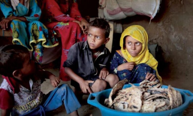 تحذير أممي من مجاعة لنصف أطفال اليمن