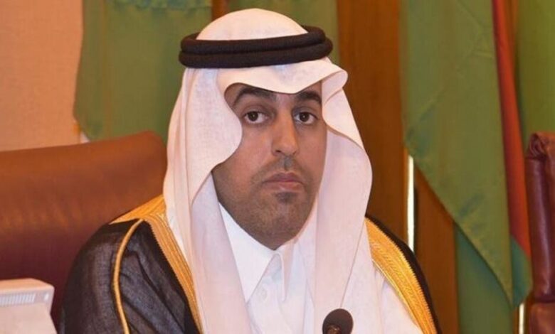 رئيس البرلمان العربي يدين محاولة ميليشيا الحوثي استهداف مطار ابها الدولي