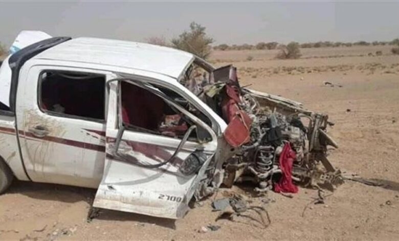 استشهاد وإصابة ثلاثة مواطنين بانفجار لغم حوثي غربي البيضاء