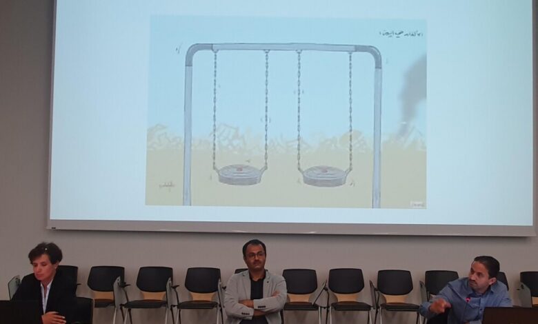 ندوة في جنيف تناقش كارثة زراعة الألغام من قبل ميليشيا الحوثي الانقلابية