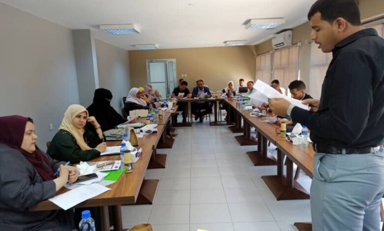 دورة "TOT" لتعزيز السلامة المجتمعية في العاصمة عدن