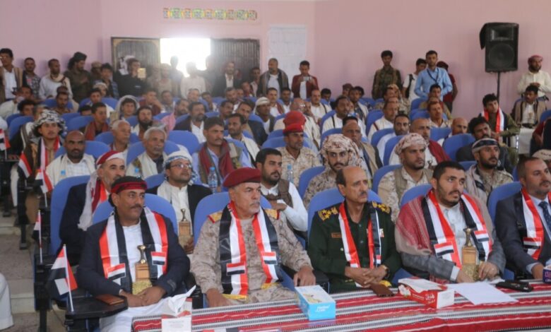 السلطة المحلية بذمار تحتفي بالمحررين من سجون مليشيا الحوثي