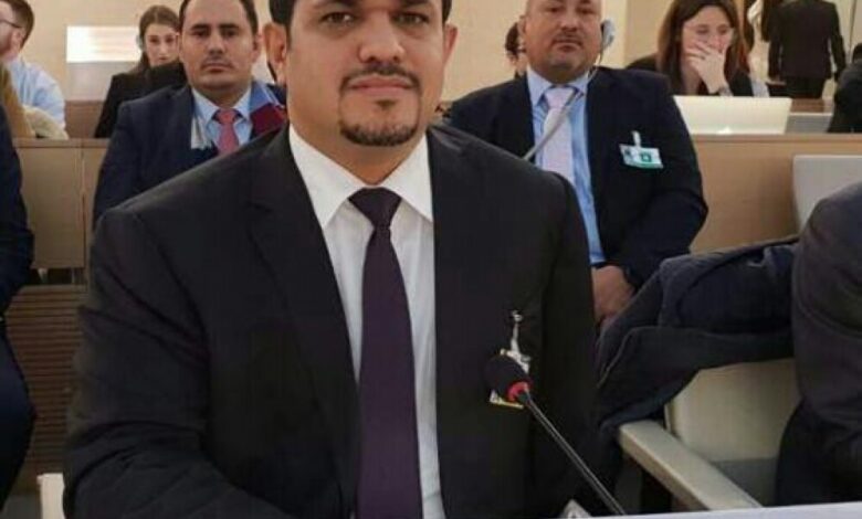 وزير حقوق الانسان ... اتفاق الرياض منح عدن والمناطق المحررة دفعة كبيرة من التفاؤل