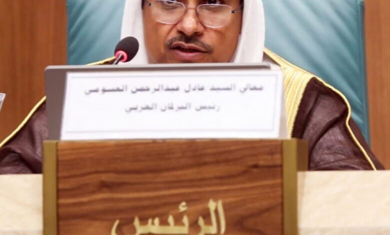 رئيس البرلمان العربي يُحذر من خطورة استمرار تعنت ميليشيا الحوثي وعدم السماح لفريق الأمم المتحدة لصيانة خزان صافر النفطي